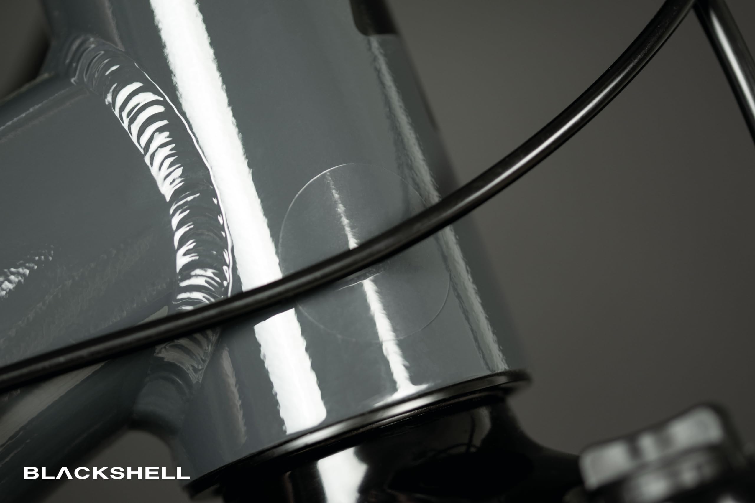 Blackshell® Fahrrad Schutzfolie - starker Rahmenschutz für z.B. Trekkingrad, MTB, Rennrad oder E-Bike - 24-teiliges Steinschlagschutz-Set