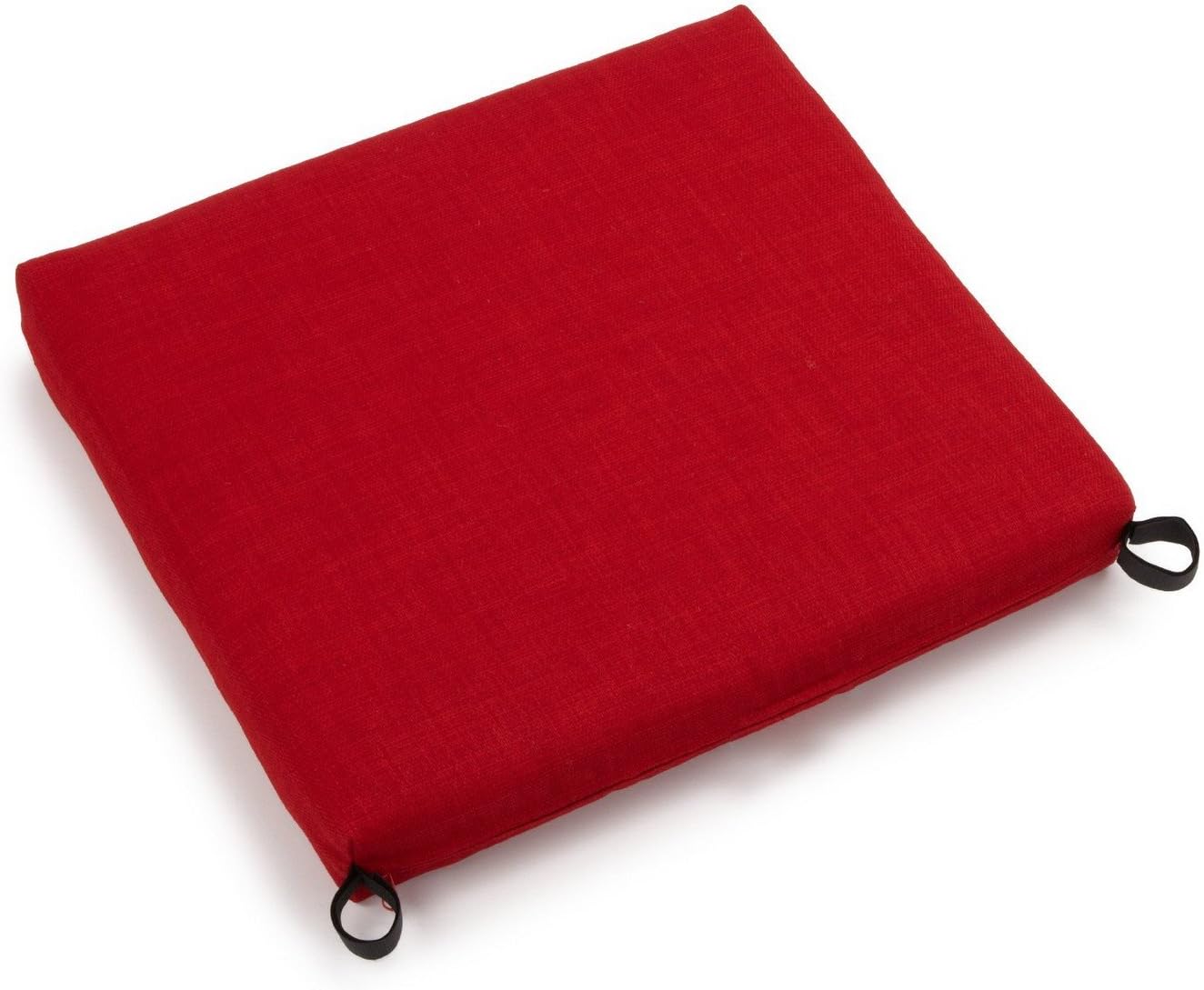 Blazing Needles Indoor/Outdoor Chair Cushion, 20" x 19", Paprika