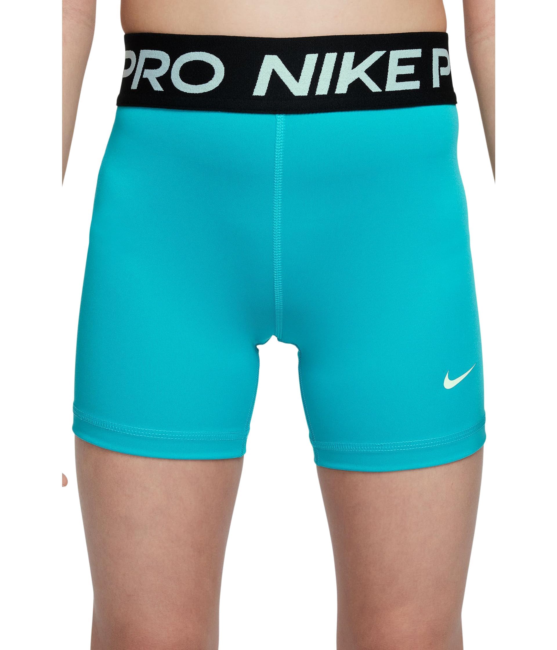 Nike Kids Pro Shorts (Little Kids/Big Kids) Dusty Cactus/Black/White X-Small Little Kid