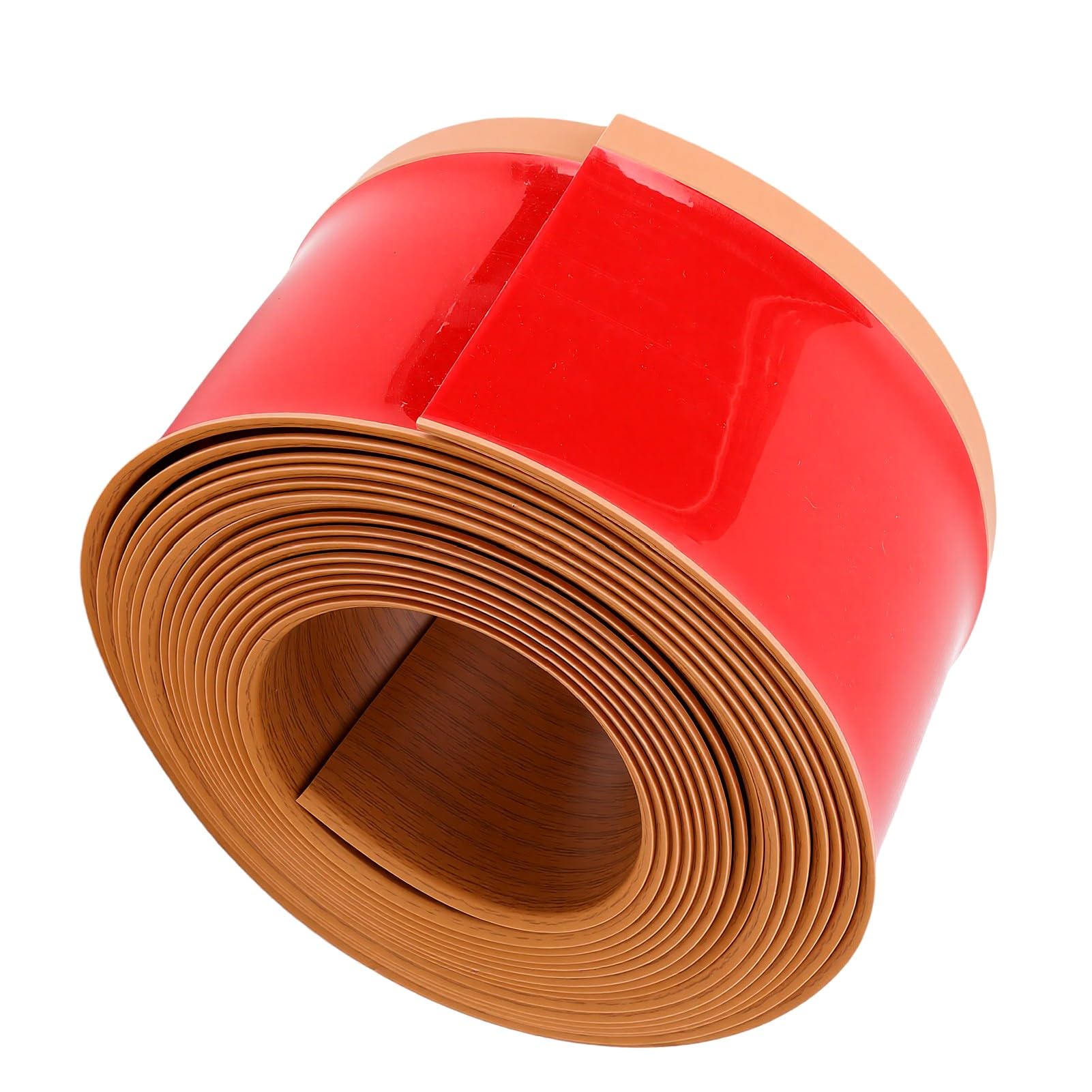 Zunate Samoprzylepna Listwa Przypodłogowa 10 Cm X 6 M Elastyczna Listwa Przypodłogowa z PCV do Kształtowania Listwy Przypodłogowej do Kuchni w Mieszkaniu Łazienka - Jednolite Pokrycie, Trwałe, łatwe w