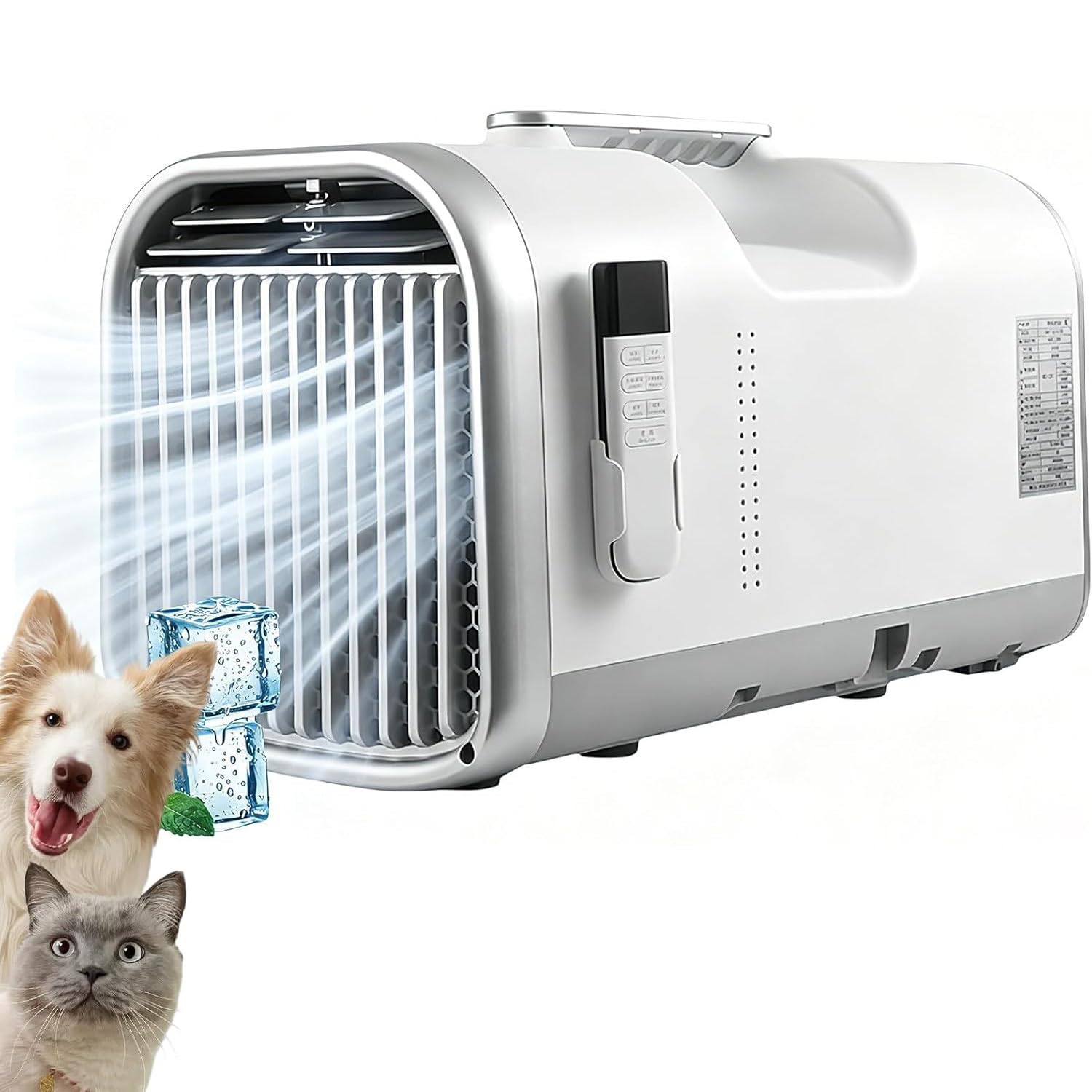 LSHFYV 4400/5100 BTU Quiet Small Tent AC Unit for Camping 1500W