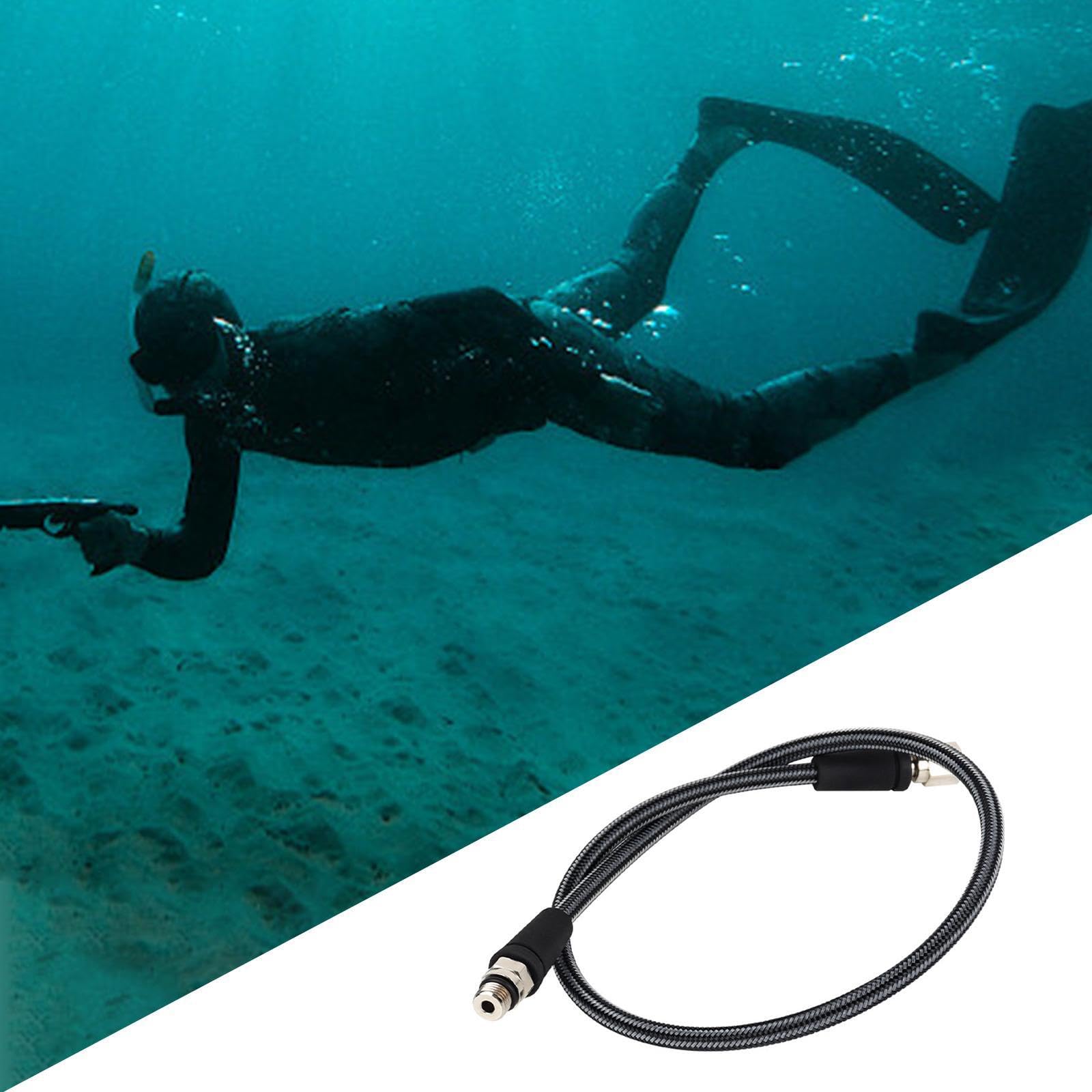 Manguera de Buceo BCD estándar Duradera. Manguera de presión para Buceo. Equipo Esencial para expediciones Profundo. Es un Equipo Necesario para buceadores.