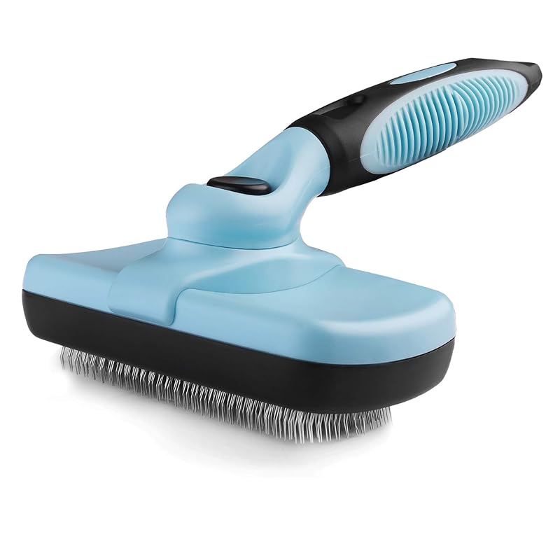 Escova Autolimpante para Gatos e Cães LOVINPUP com Cerdas de Aço Inoxidável LVP-BRUSH-18