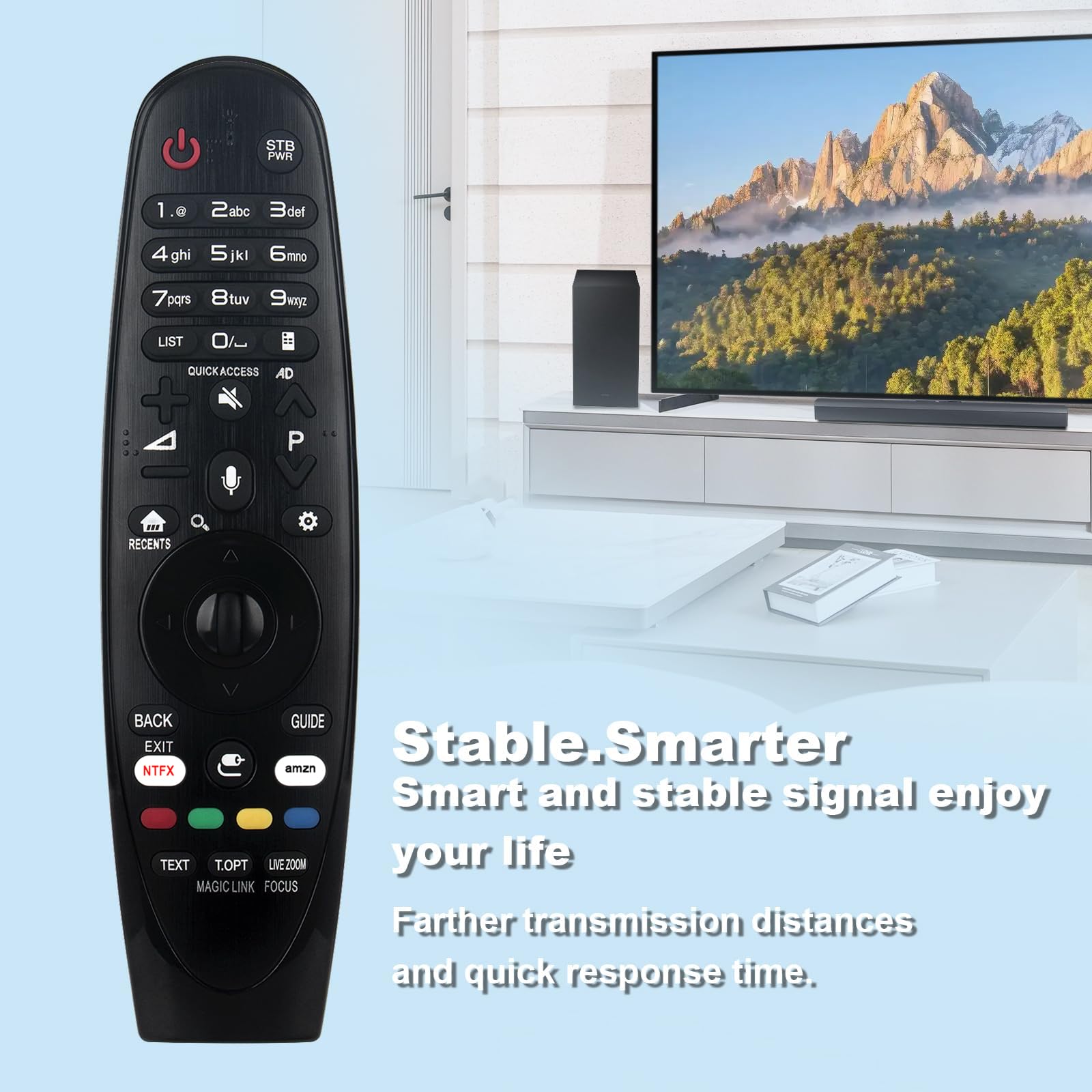 Amazon.com: AN-MR650A Replace Smart Magic Remote fit for LG Smart