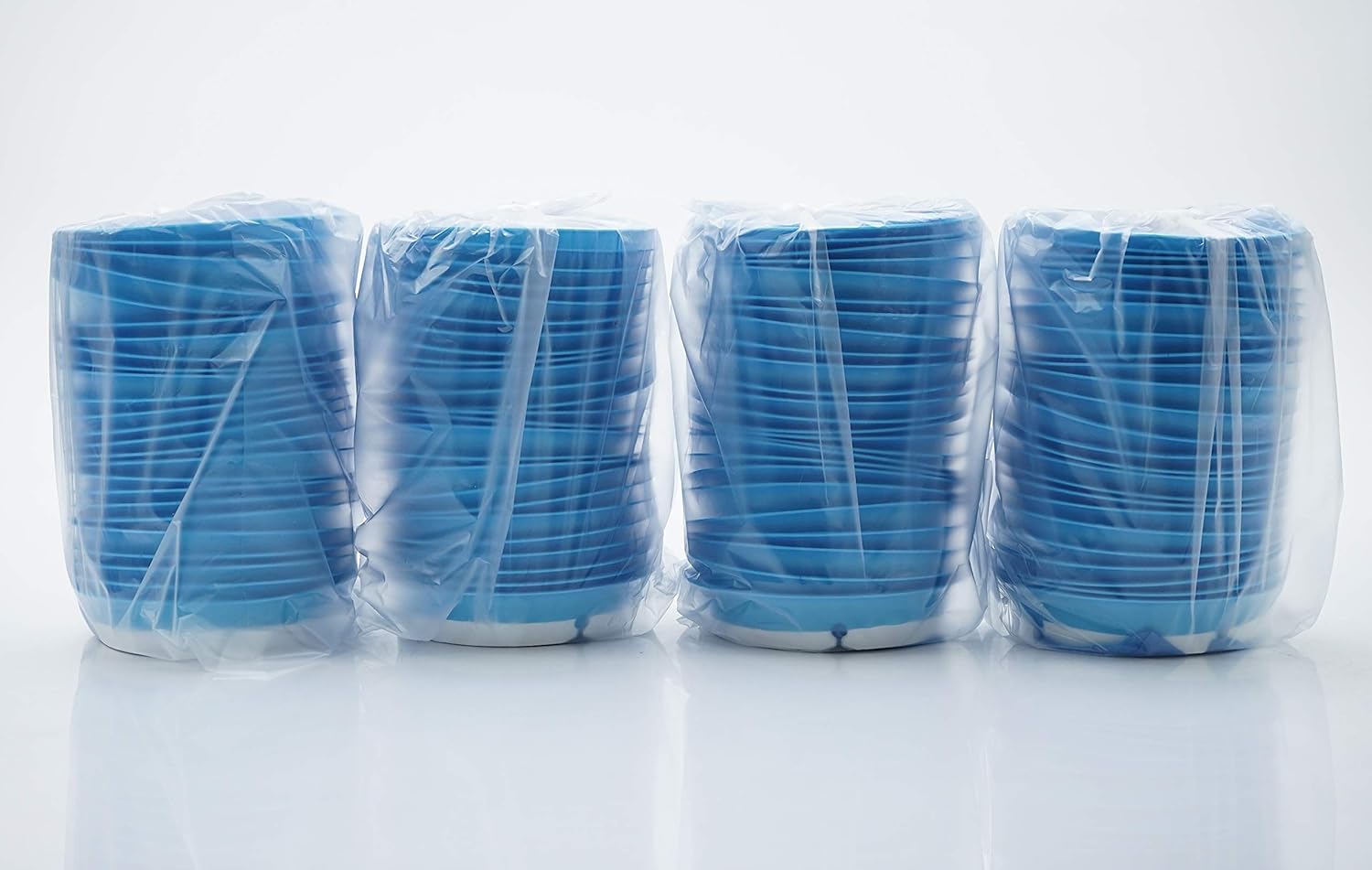 Medegen Medical 3933 Single Use Emesis Bag, Blue/White/Transparent, 1000cc Capacity, Pack of 100