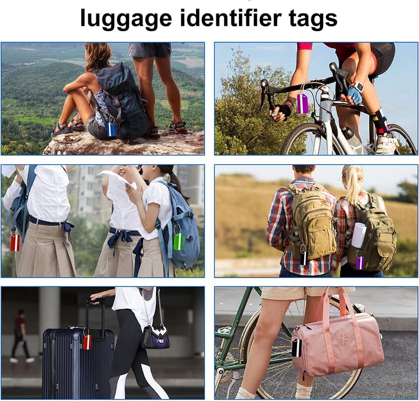 StarSaif-Luggage-Tags-for-Travel-Bag-Tags-for-Luggage-Travel-Set-of-1-Suitcase-Tags-IDENTIFIERS-Baggage-Travel-Tags-for-Luggage-Name-Tags-for-Luggage-Bag-TAG-Travel-Pack-of-4