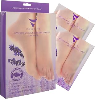 Foot Peel Mask (2 Pairs) - Foot Mask for Baby soft skin - Remove Dead Skin | Foot Spa Foot Care for women Peel Mask Gel for Men and Women Feet Peeling Mask Exfoliating (Lavender)