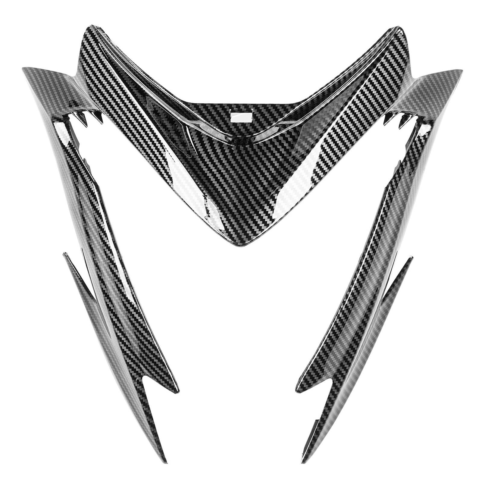 Motorcycle Tail Seat Przedni reflektor motocyklowy osłona górna osłona nosa reflektora pasuje do Suzuki GSX S1000 2015-2020 Rear Fairing Seat Cowl(C-Carbon Fiber Look)