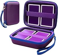 Vista 10 de L LTGEM Estuche para 300+ cartas Compatible con Pokémon/UNO/Piles/Phase 10/Exploding Kittens/Five Crowns/Flip 7/SKYJO/Slingz/Survivor/Go Fish/Dutch