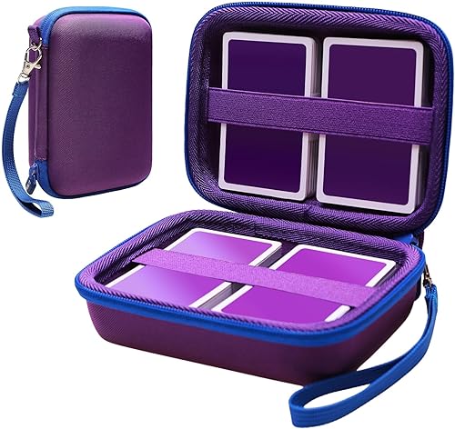 Miniatura 1 de L LTGEM Funda de juego de cartas compatible con PokemonUNOPilesPhase 10Exploding KittensFive CrownsFlip 7SKYJOSlingzSurvivorGo FishDutch