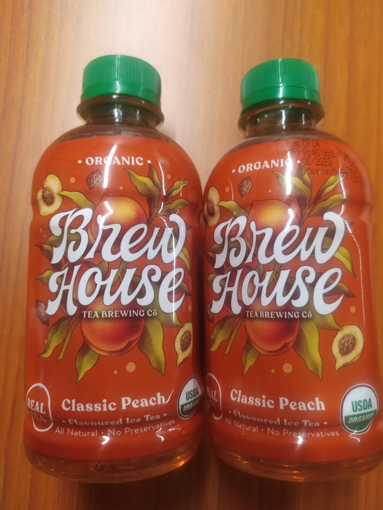 BrewHouse Tea Brewing Co. Naturally Brewed Organic Ice Tea - Classic ...