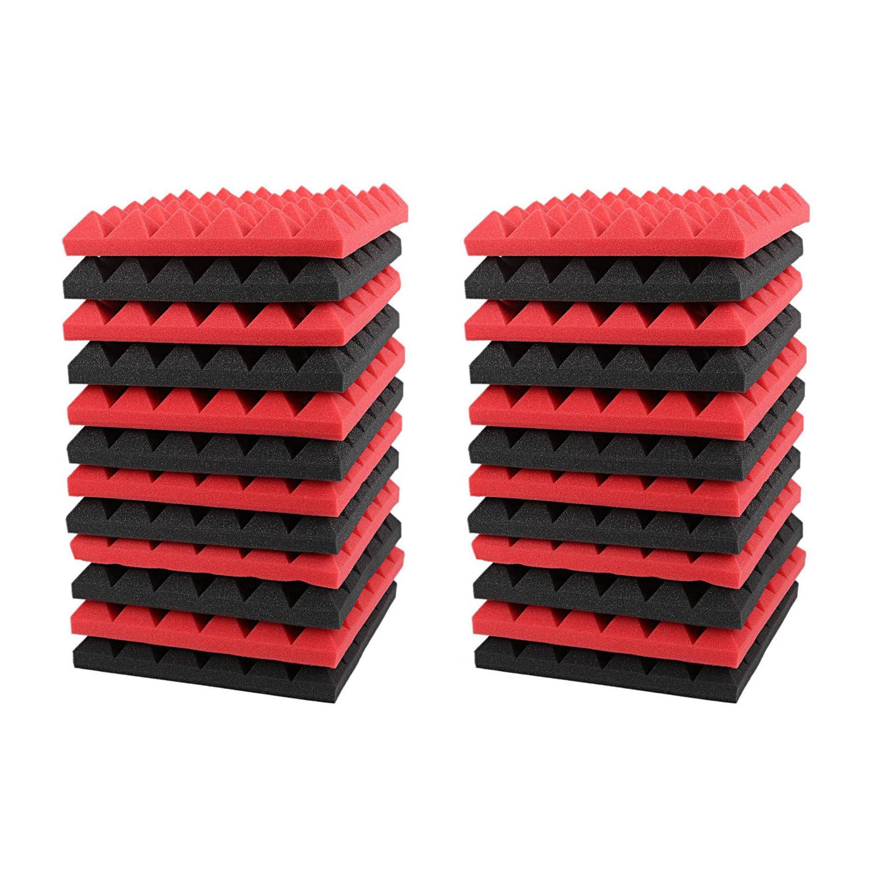 Panneaux de mousse d'insonorisation tuiles acoustiques studio - 8