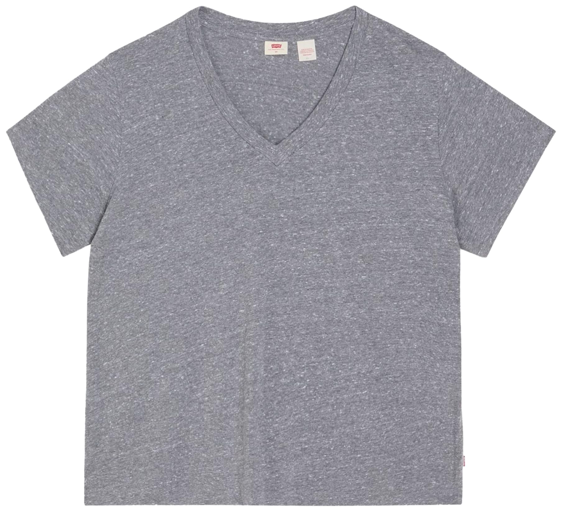 Levi's Women's Pl Boxy Tank T-Shirt, Triblend Header Gray, XL