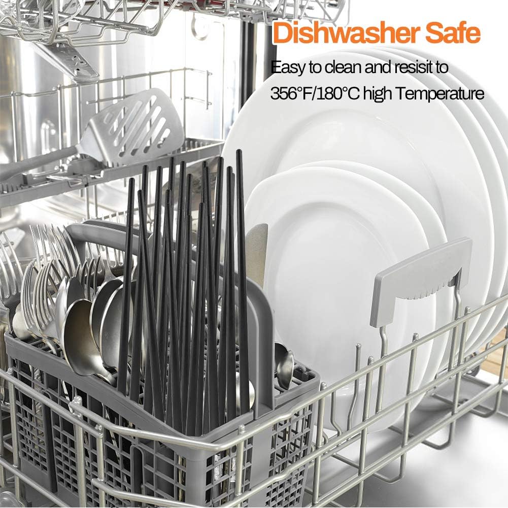 Hоttеѕt Sаlеѕ Laelr 20 Pairs Fiberglass Alloy Chopsticks, Classic Style Reusable Chopsticks Set Chinese Japanese Korea Chop Sticks Dishwasher Safe, Non-Slip, 10 1/2 inches Gold and Silver 🛒 Crаzу Dеаlѕ Laelr 20 Pairs Fiberglass Alloy Chopsticks, Classic Style Reusable Chopsticks Set Chinese Japanese Korea Chop Sticks Dishwasher Safe, Non-Slip, 10 1/2 inches Gold and Silver