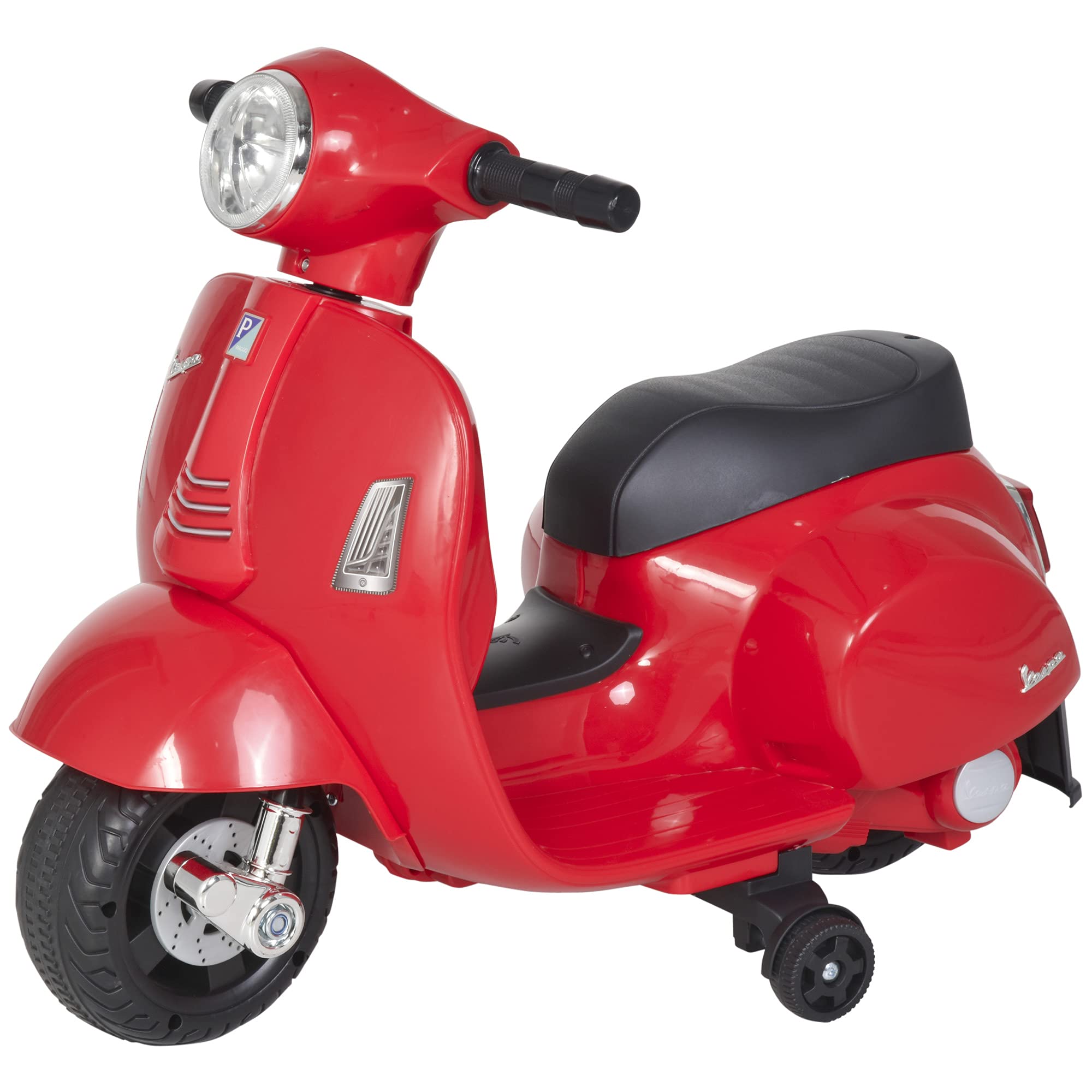 Motorcycle Vespa Licensed 6V Battery 
