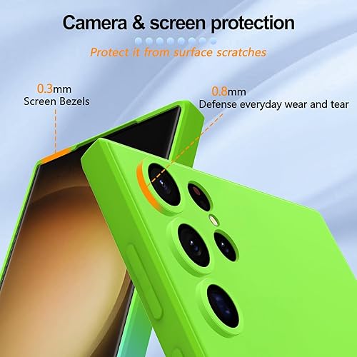 Miniatura 4 de Funda magnética para Samsung Galaxy S23 Ultra, bonita funda protectora delgada de TPU suave a prueba de golpes, protección de pantalla y cámara,