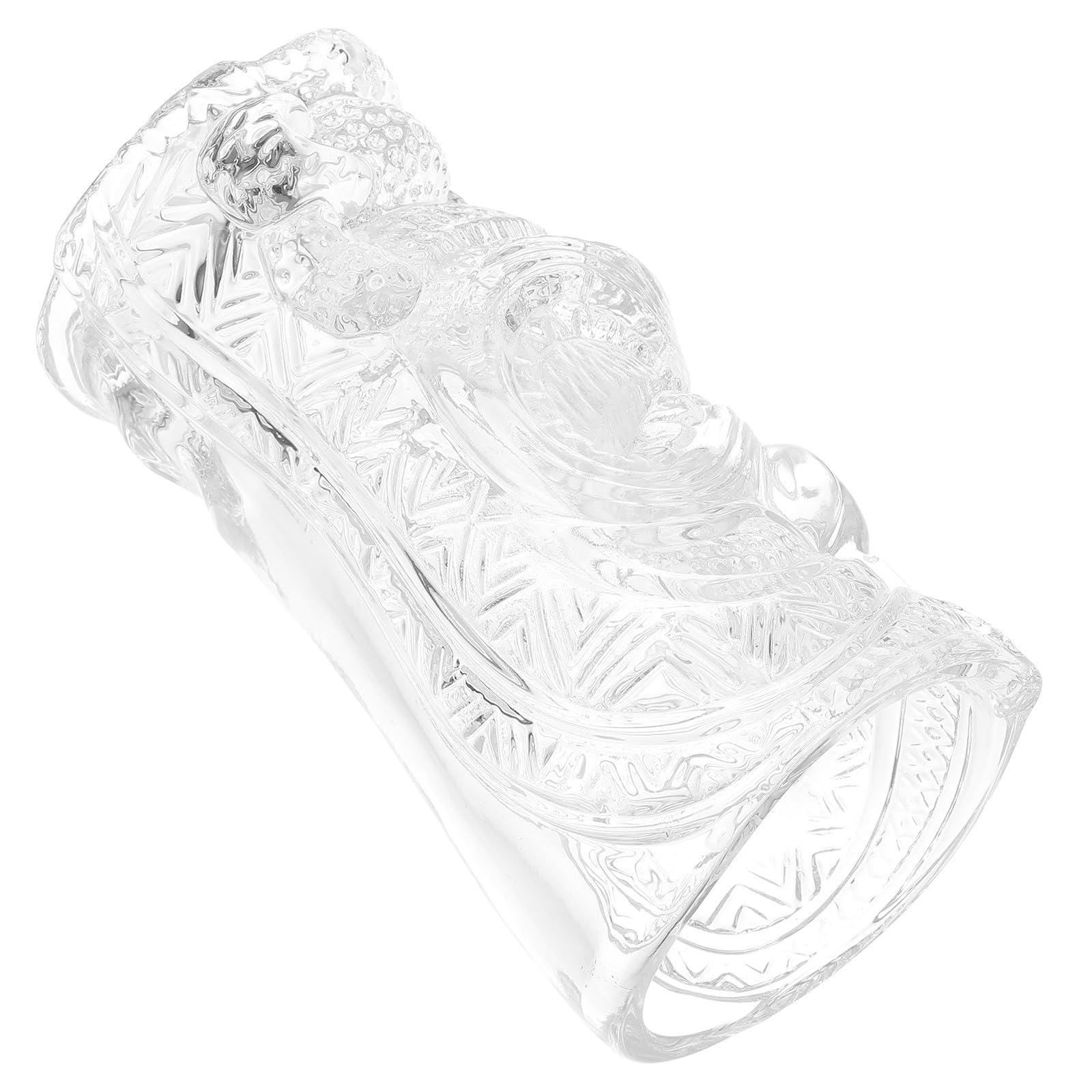 Copa Tiki para bar de vidrio de 450ml Artibetter con diseño de calavera única para restaurantes