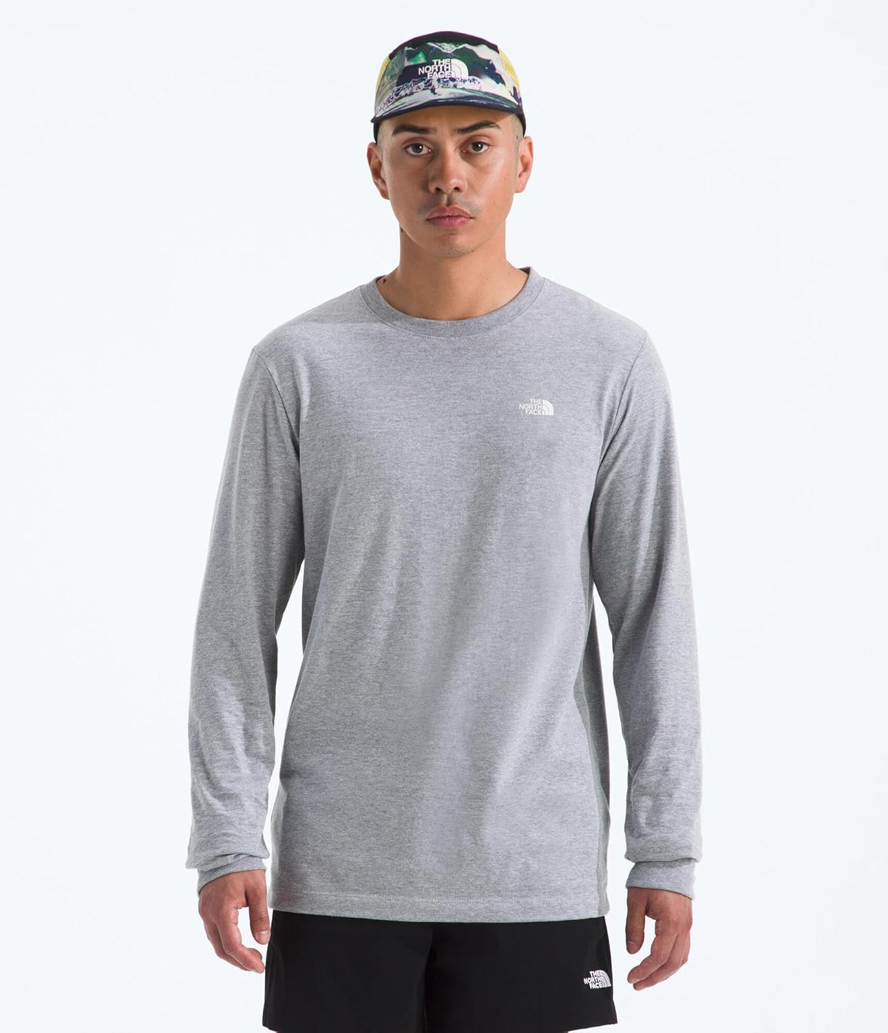 THE NORTH FACE Men's Core Box Long Sleeve NSE Tee | T-shirt With Ribbed Collar & Cuffs for Durability - Image 2