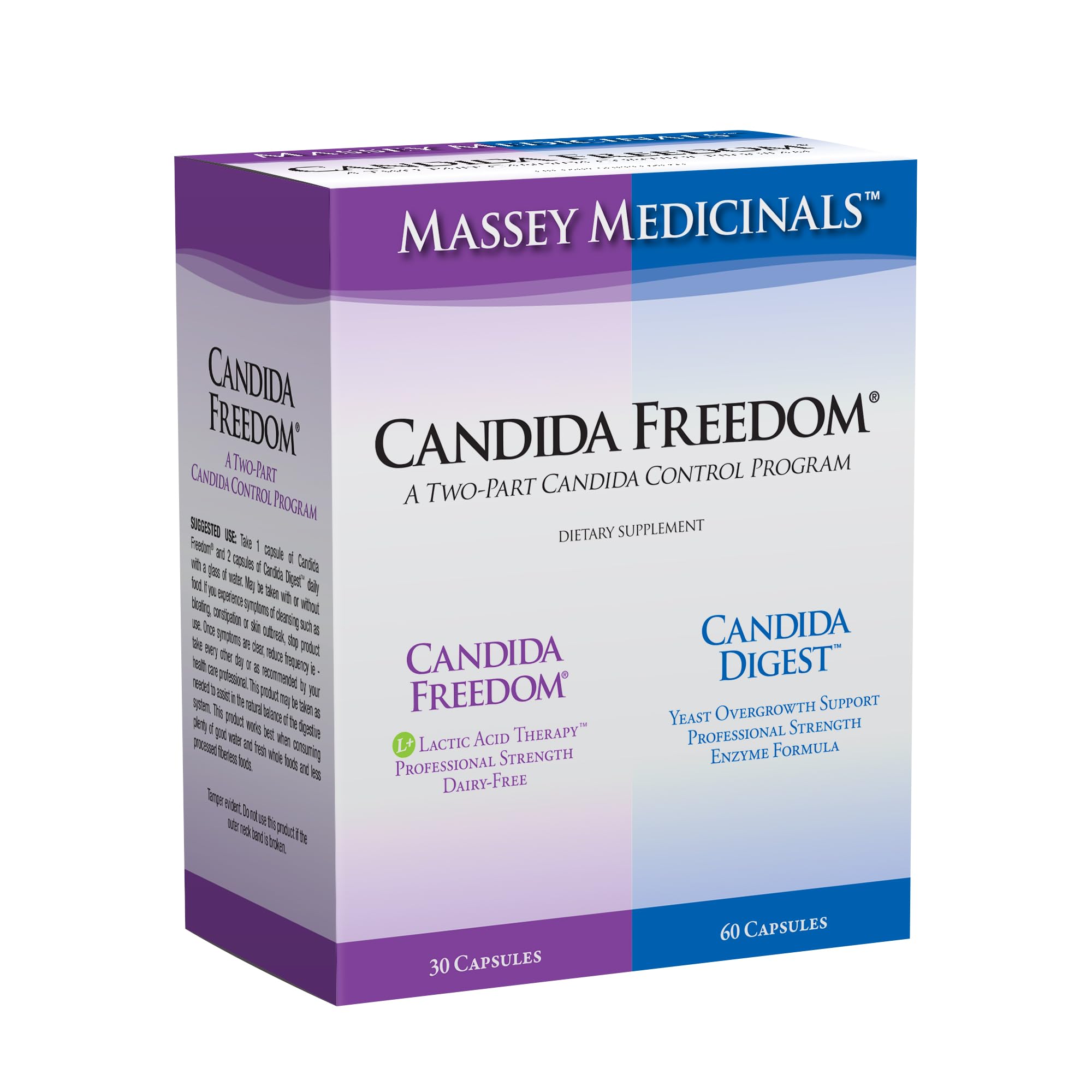 Massey Medicinal - CF Two Part Control Program Probiotic Formula Plus Digestive Enzyme Support
