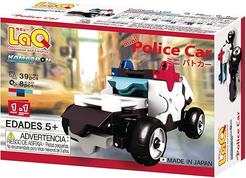 Miniatura 2 de Mini coche de policía LaQ