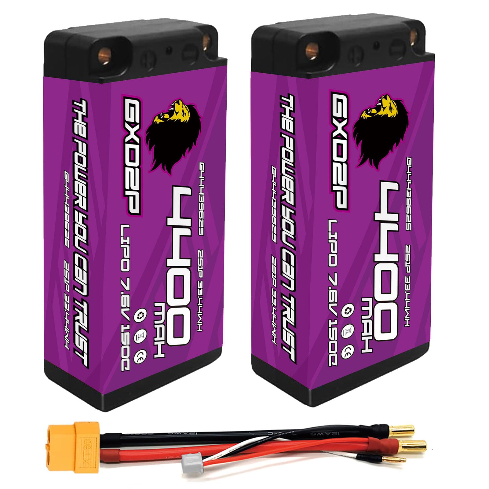 ラジコンリポバッテリー未開封品 Amazon.co.jp: GXDZP ショートリポバッテリー 2S 7.6V 4400mAh 150C