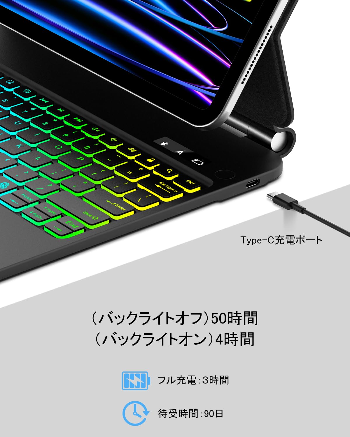 Amazon.co.jp: 【2025年最新型】マジックキーボード iPad Air 13インチ