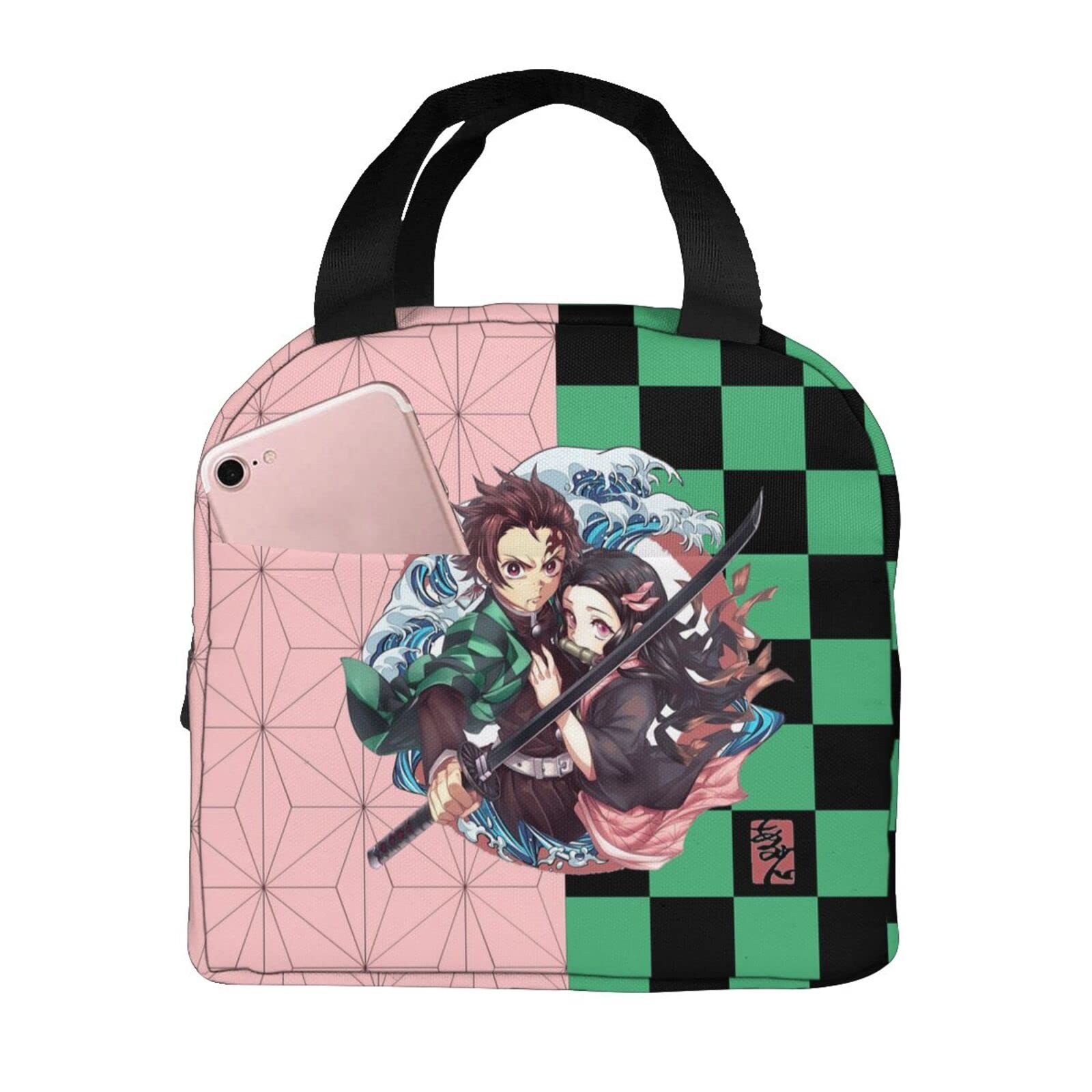 Buy Lunch Bag Tote Meal Bag Reusable Insulated Portable Anime Lunch Box