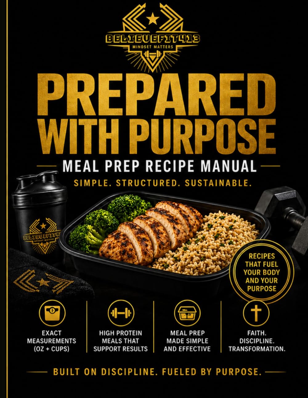 Prepare With Purpose: Meal Prep Recipe Manual