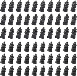 PINKJOY 60 Pcs Tire Repair Nails Self-Tapping Screw Rubber Screw Tool Self-Service Tire Repair NAI for Car Motorcycle Truck