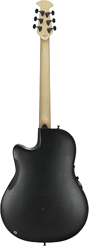Miniatura 5 de Ovation - Guitarra acústica y eléctrica, derecha, negra texturizada, 4 cuerdas (B778TX-5)