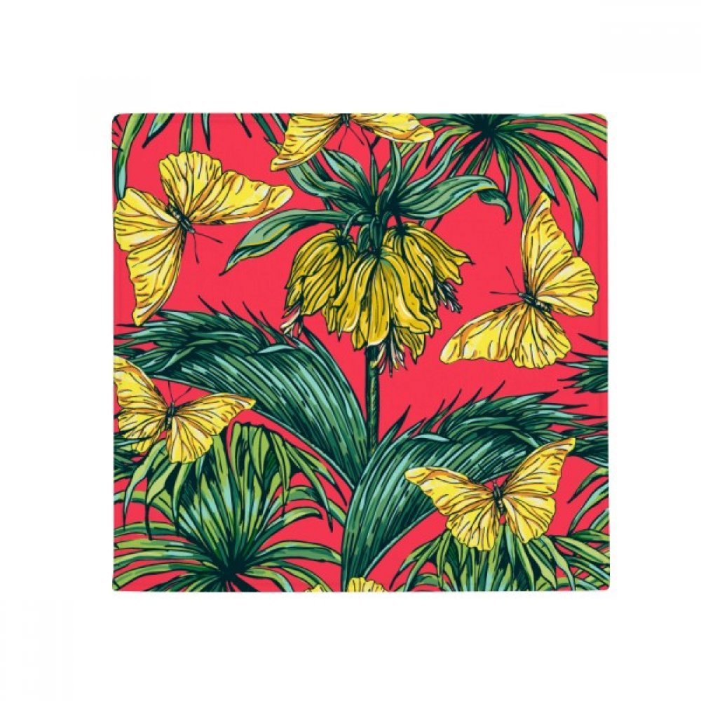 Tapis de sol rose fleur motif papillon une idée cadeau originale