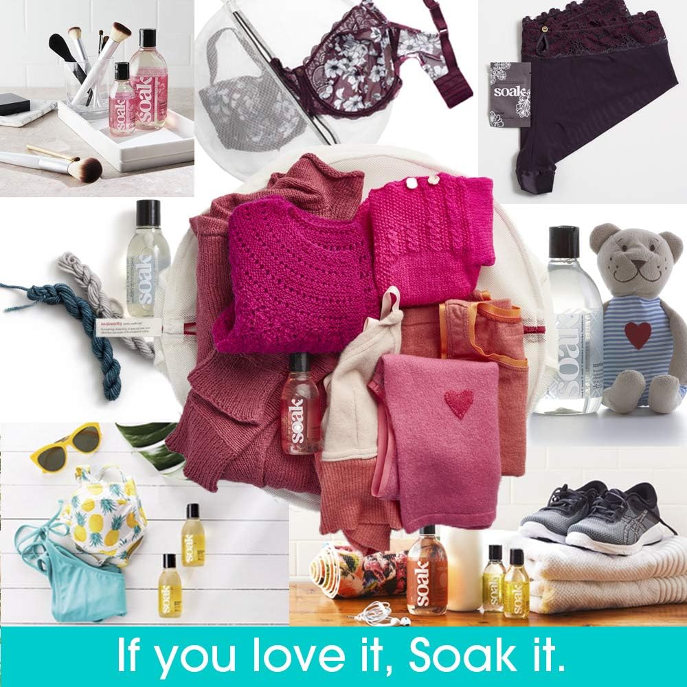 Soak Laundry Soap – No Rinse, Plant Derived Hand Wash Detergent - 375 ml / 12 fl. oz, 75+ Washes (Celebration) - Image 7