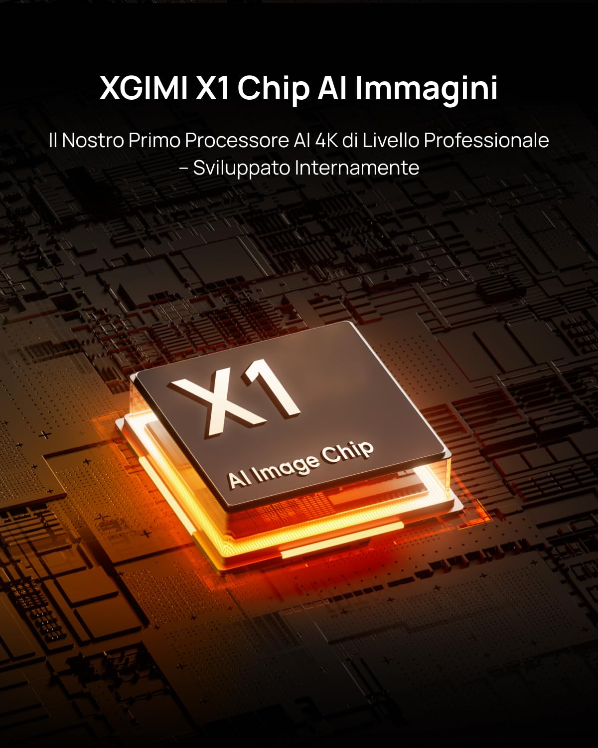 XGIMI TITAN Proiettore 4K a Doppio Laser per Home Cinema, 5000 Lumen, Zoom Ottico 1.2–1.8:1, IMAX Enhanced, Filmmaker Mode, HDR10+, Contrasto Elevato