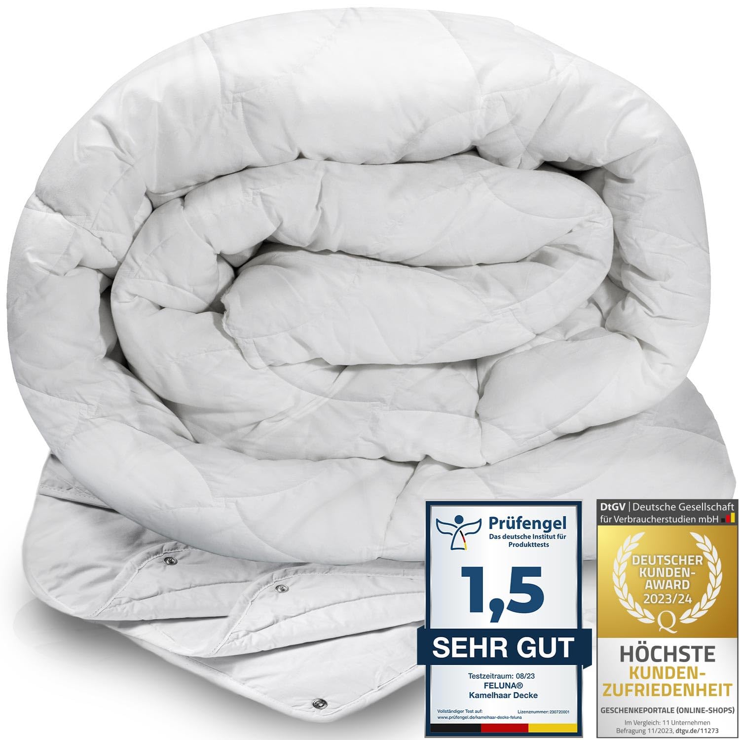 Feluna 100% camel hair fluff duvet (4-season duvet, 135x200cm)