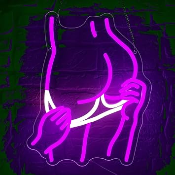 LED Neon Lights,Lady Neon Signs,Neon Sexy Woman Sign,for Wall Decor,Bar,Party,Hotel,Gifts,Art Decor Pink/White
