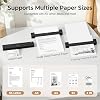 Impresora Térmica Portátil Labeer, Bluetooth Inalámbrico sin Tinta | Compatible con Papel Térmico Carta US, A4, A5, Impresión Móvil para iPhone Android Laptop PC, Impresora Compacta para Viaje y Hogar 3