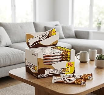 GALAXY Ripple 36 x 30g Bars (Bulk Buy)