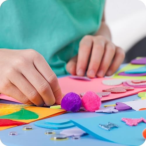 Miniatura 5 de Dan&Darci Bóveda de artes y manualidades – Kit de suministros de manualidades en una caja para niños de 4 5 6 7 8 9 10 11 y 12 años de edad – Kits