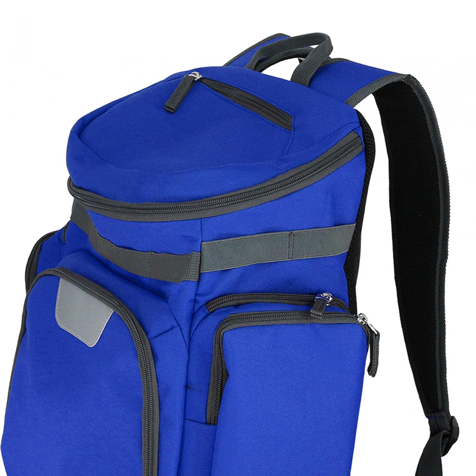 CALANDIS™ Basketball Backpack Bag Sackpack Wear Resistant Material for Men Comfortable Blue | Equipment Bags | Clothing, Shoes & Accessories | Baseball & Softball | Team Sports-image-47