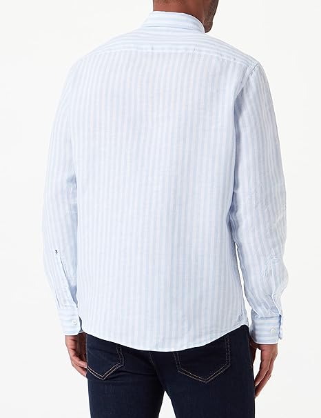 Seidensticker Camisa De Manga Larga De Corte Estándar Camiseta Para Hombre