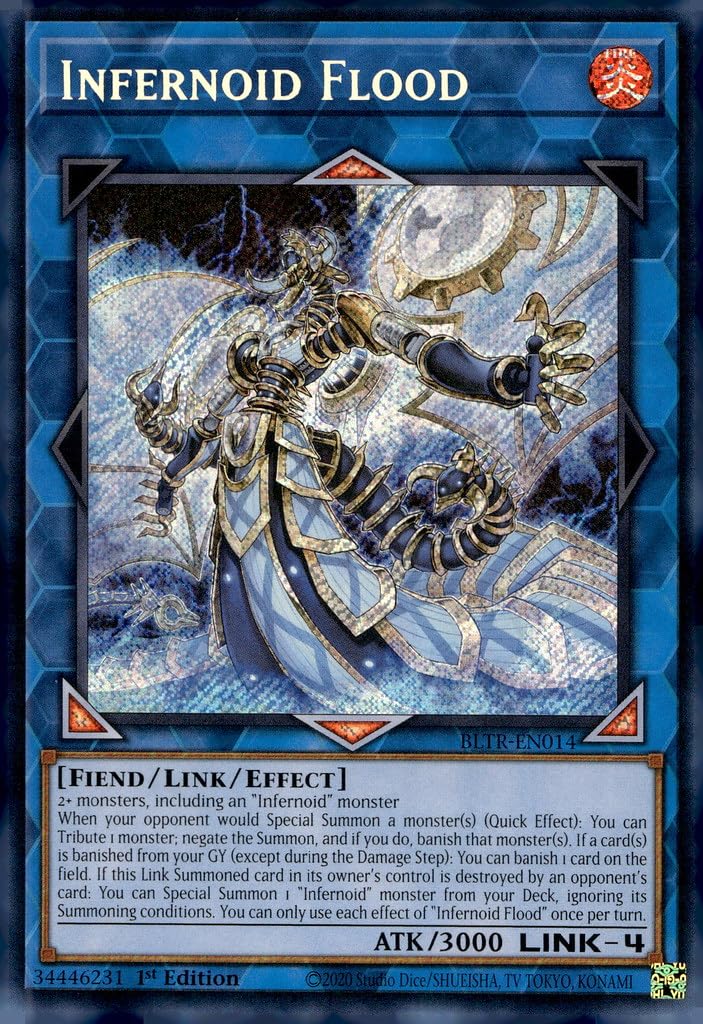 Amazon.com: Infernoid Flood - BLTR-EN014 - Secret Rare - 1st