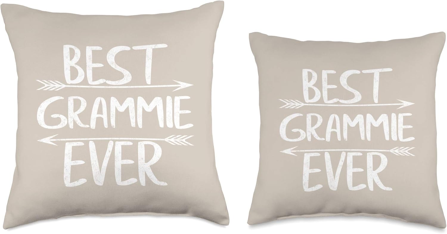 Best Grammie Ever Shirt Funny Mother's Day Christmas Throw Pillow
