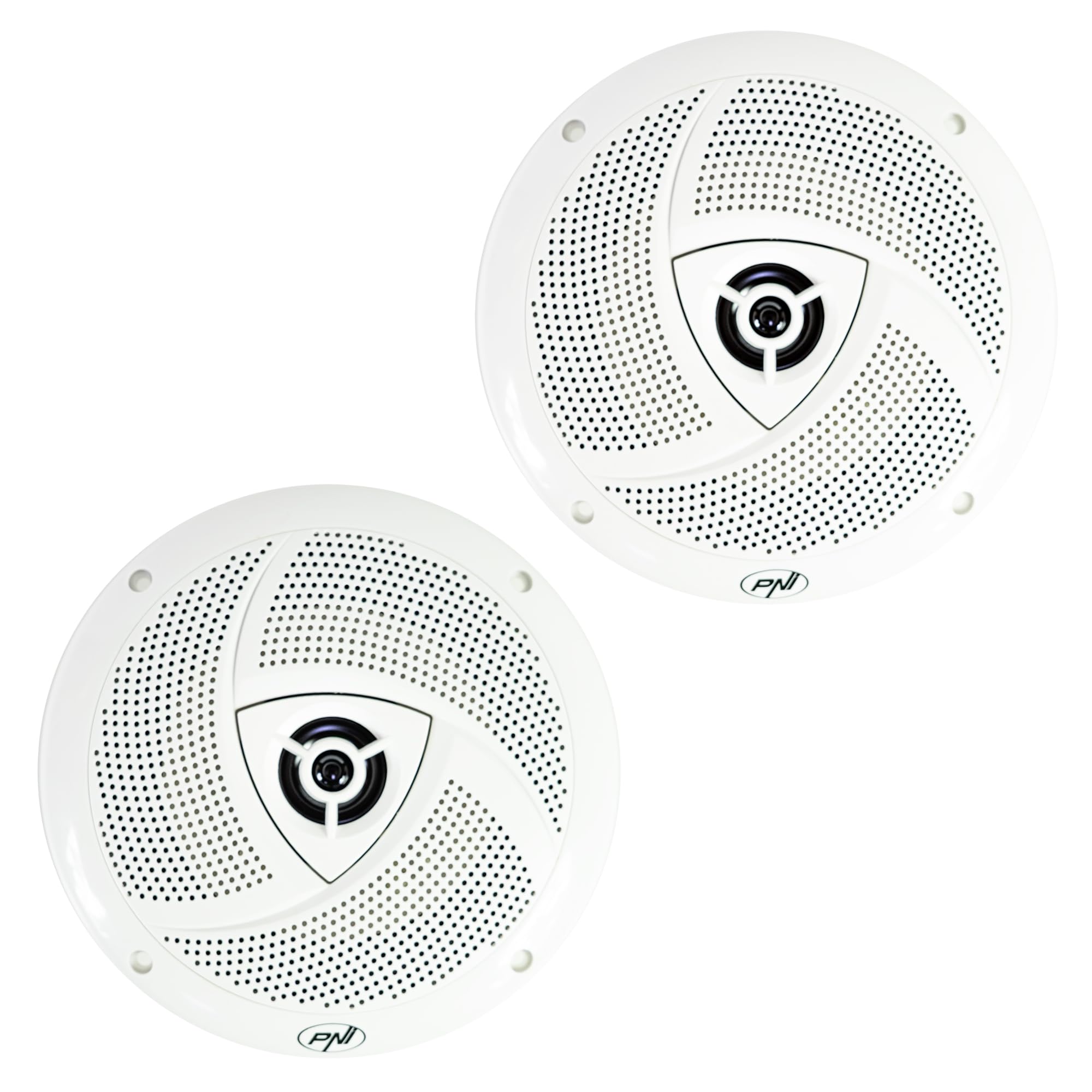 PNI Juego de 2 Altavoces coaxiales para Barcos BTA650, 120 W, 16,5 cm