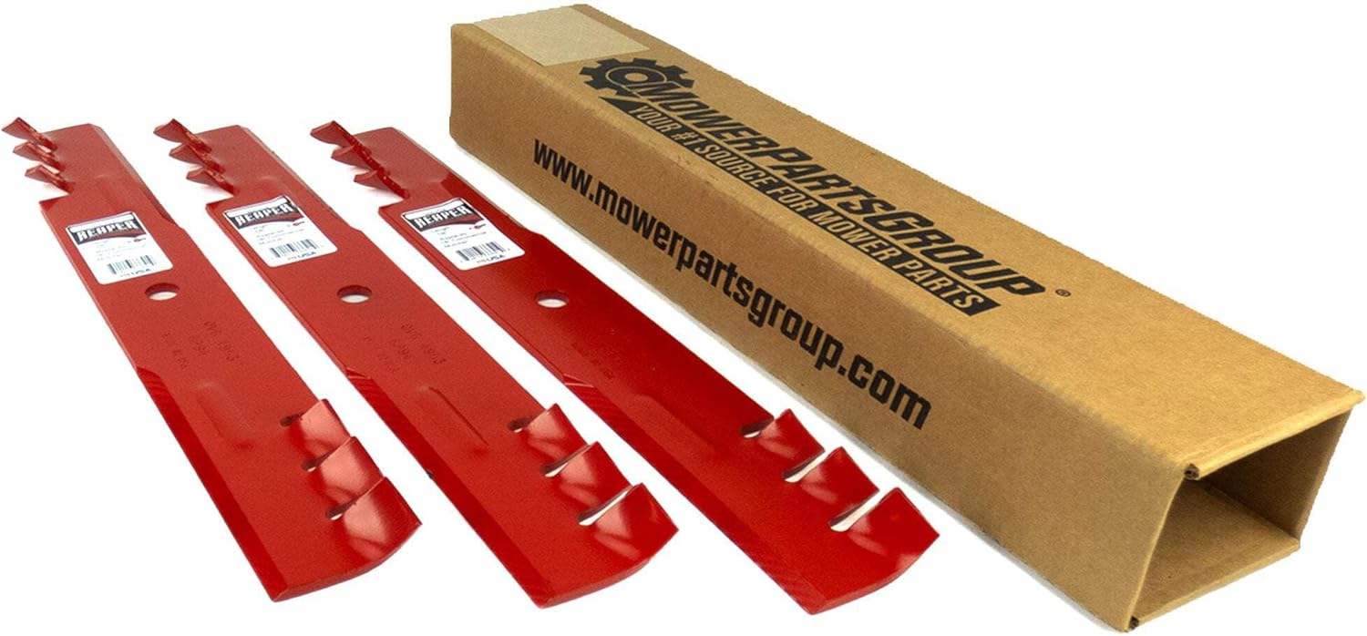 MowerPartsGroup (3) Reaper Blades Fits Scag Exmark 36" 52" 482462 482878 48108 481707 303146