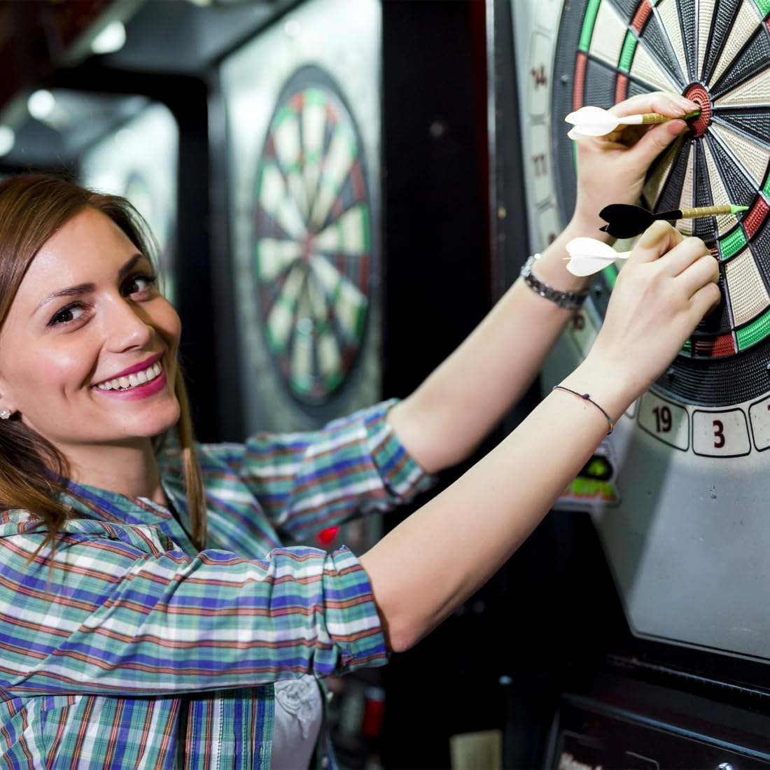 PARFCO 8 Stück Dart Schäfte, Dart Flights Mit Sch Produktbild-Vorschau 3