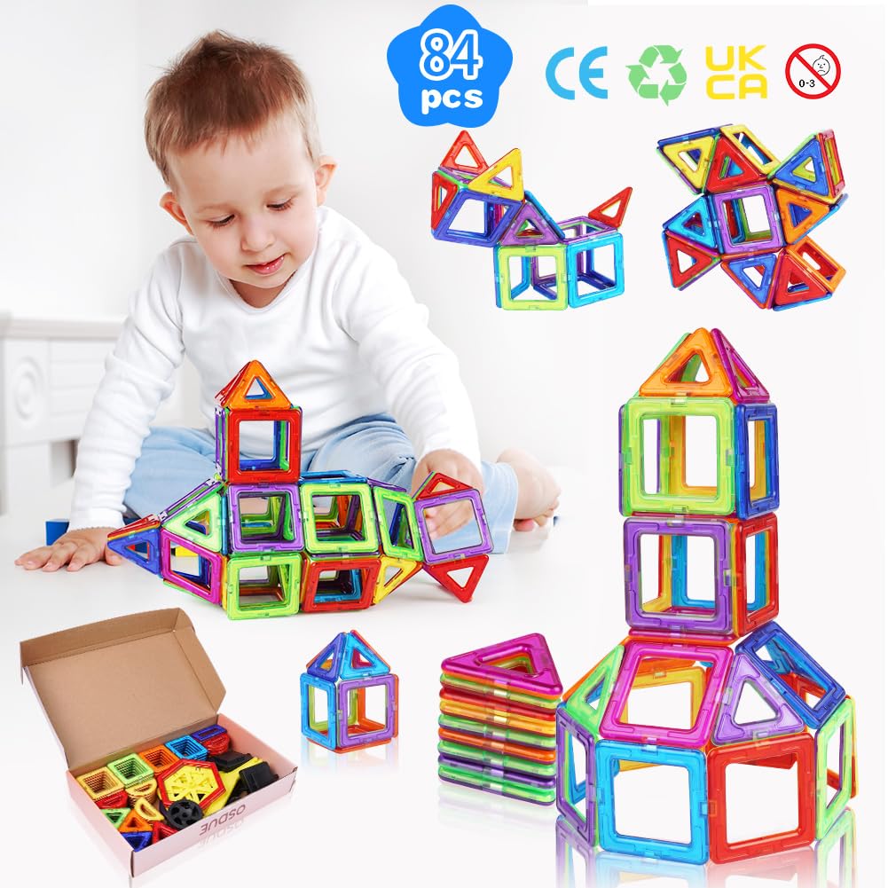 SaiXuan Mini Magnetische Bouwstenen 42-delig – Reis Magnetset