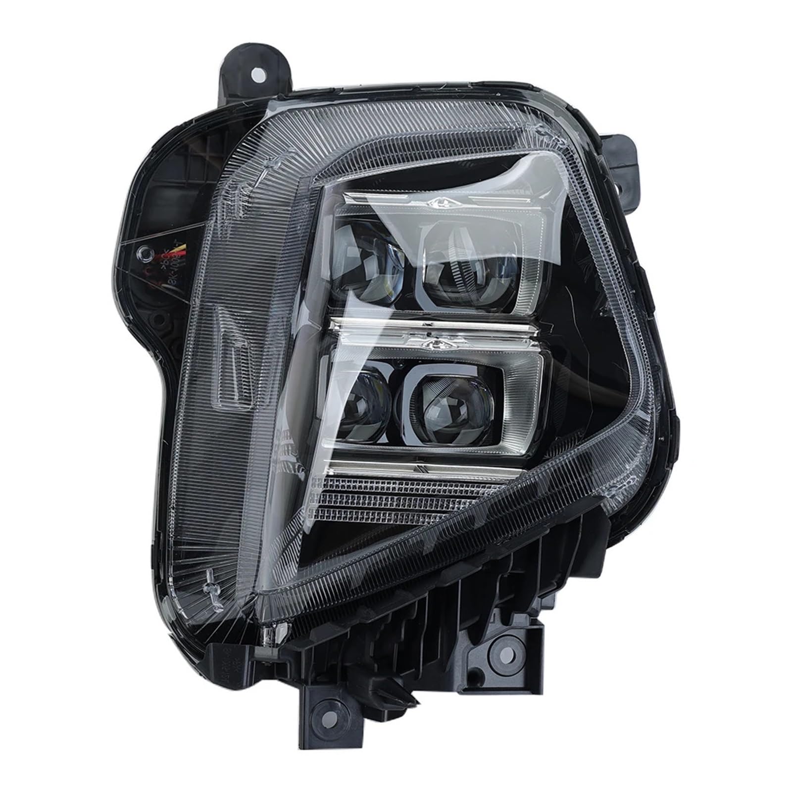 LED Front Bumper Headlights，Compatible With Hyundai Tucson NX4 2021 2022 2023 Headlight Headlamps Projector Fog Lights DRL CAR Acceesories(R high configuration)