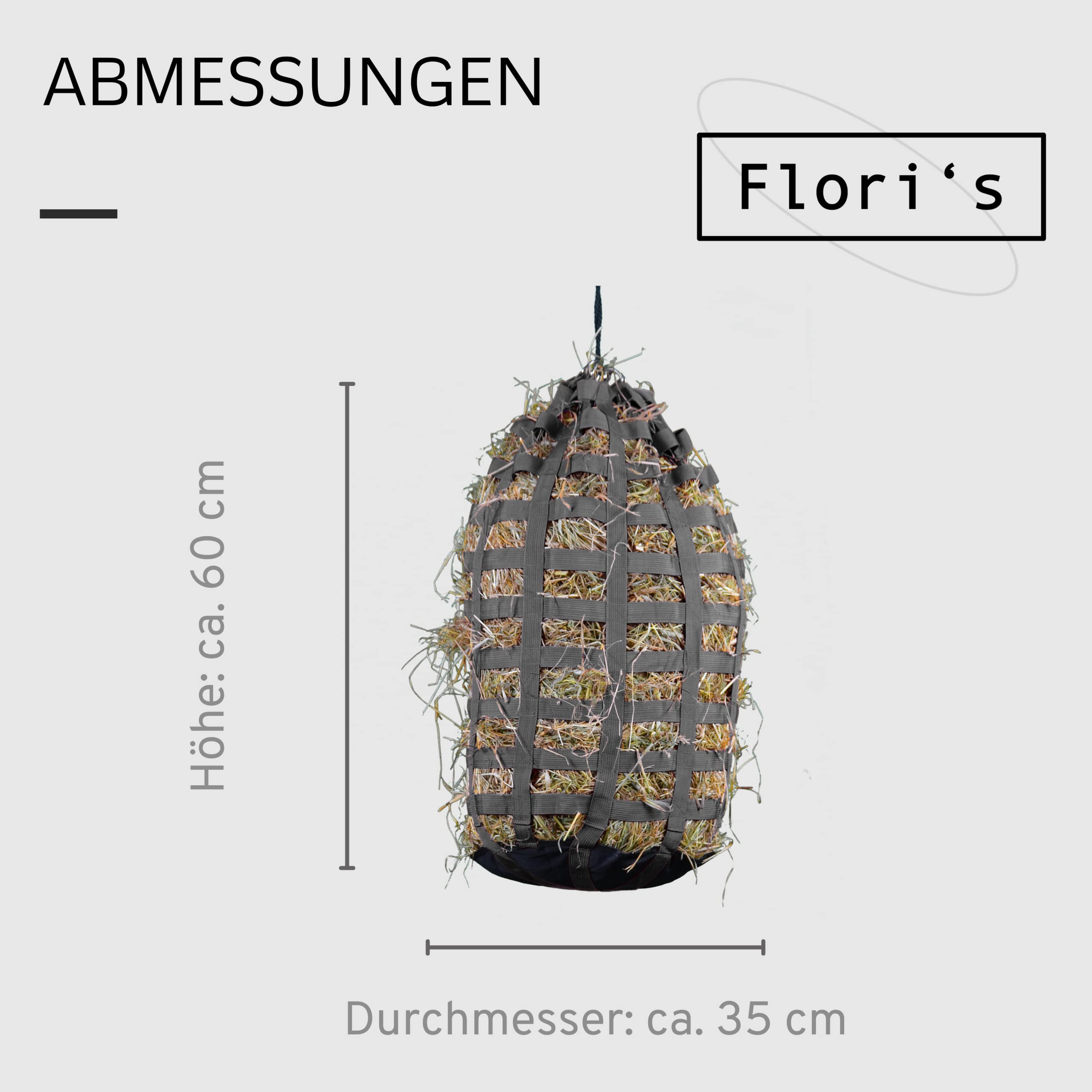 Heunetz Engmaschig Schwarz - Heunetze - - Passion Pferdesport