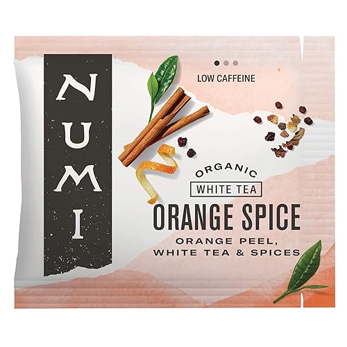 Vista 8 de Numi - Té orgánico White Rose, 16 bolsas de té blanco por caja (el embalaje puede variar)