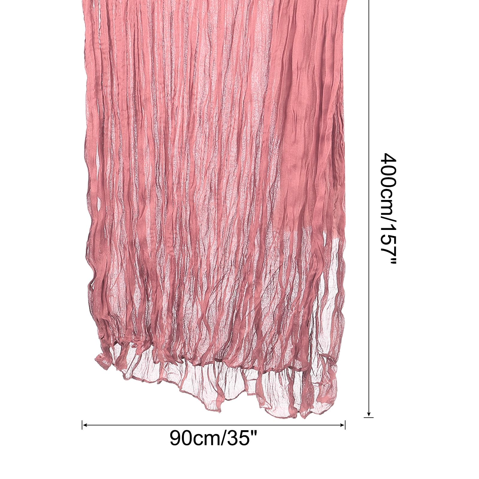 uxcell 13Ft Cheesecloth Table Runner - Image 2